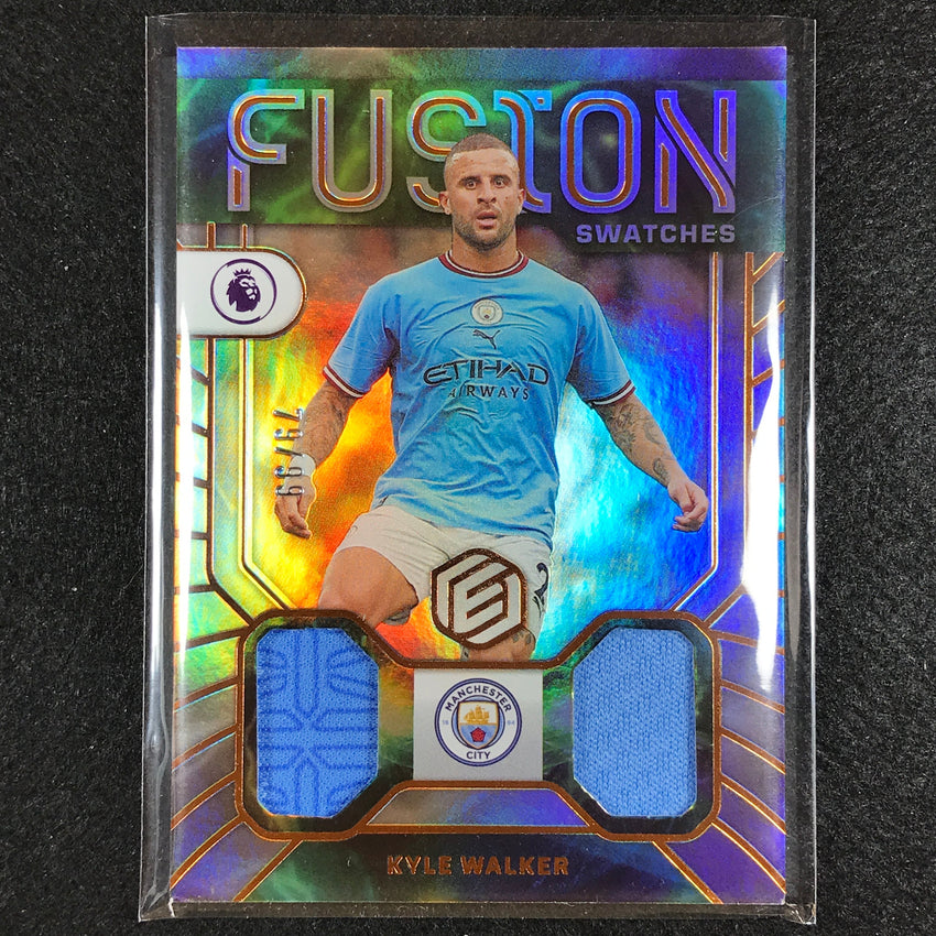 2022-23 Chronicles Epl Kyle Walker Elements Fusion Swatches Dual Relic 79/99