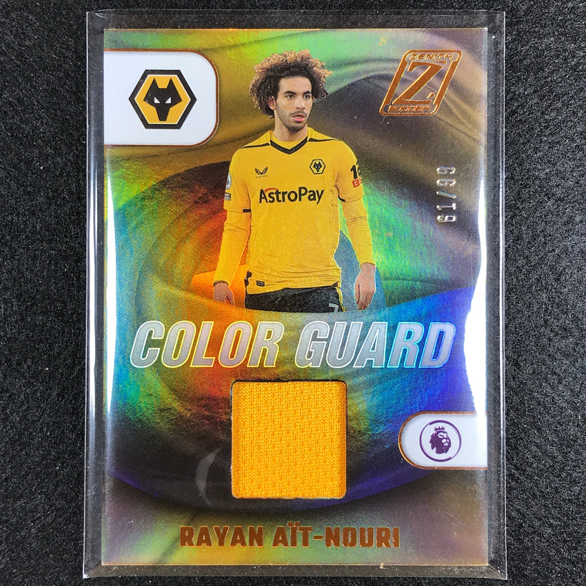 2022-23 Chronicles Epl Rayan Ait-nouri Zenith Color Guard Relic Bronze 61/99