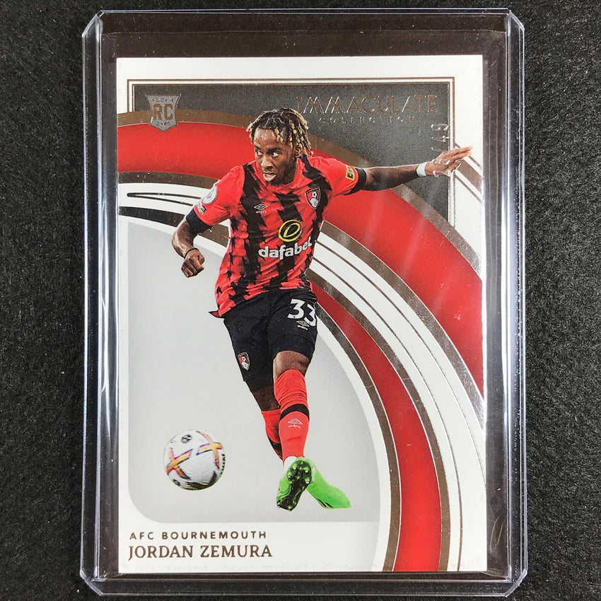 2022-23 Immaculate Jordan Zemura Rookie Base Silver 26/49