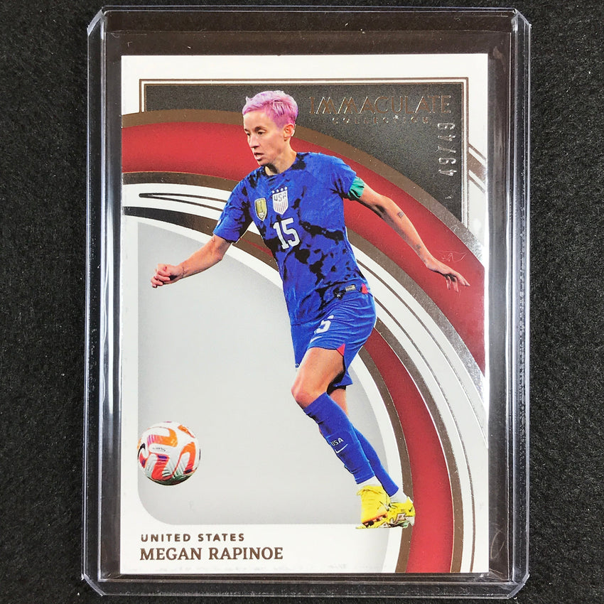 2022-23 Immaculate Megan Rapinoe Base Silver 49/49