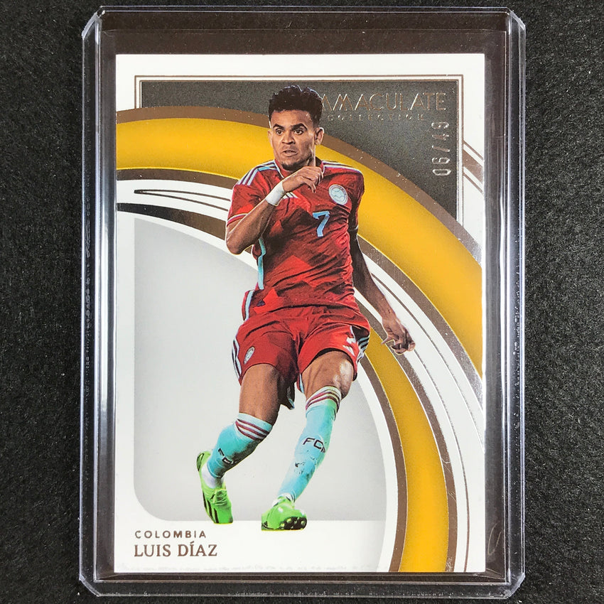 2022-23 Immaculate Luis Diaz Base Silver 6/49