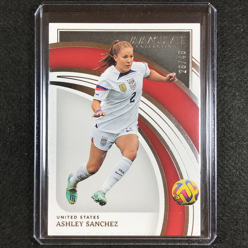 2022-23 Immaculate Ashley Sanchez Base Silver 26/49