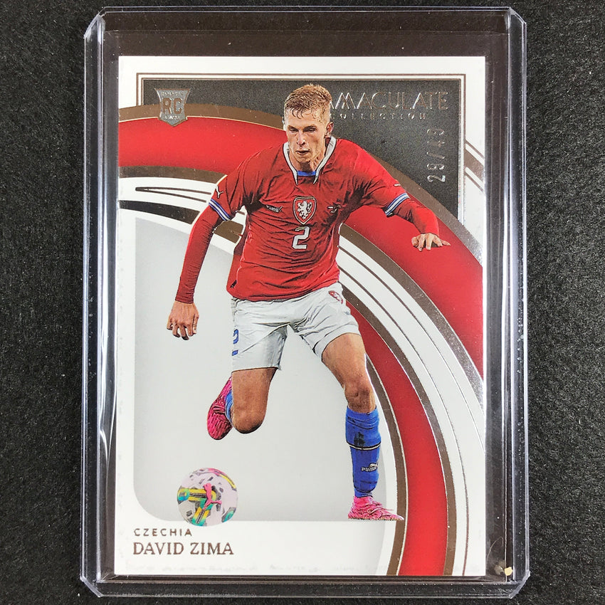 2022-23 Immaculate David Zima Rookie Base Silver 29/49