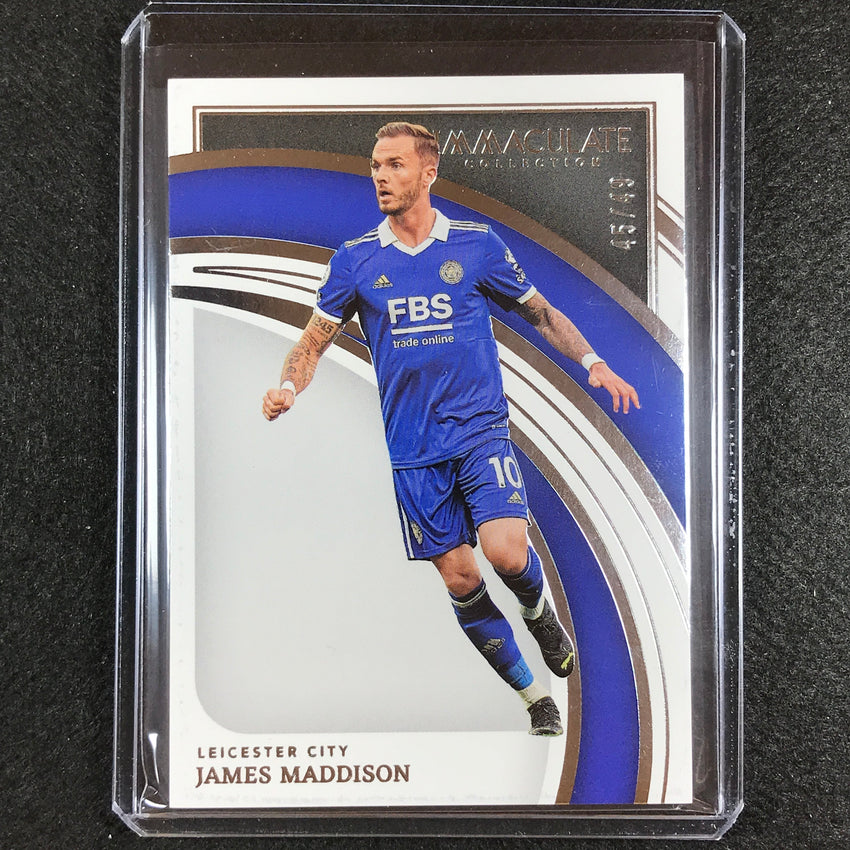 2022-23 Immaculate James Maddison Base Silver 45/49