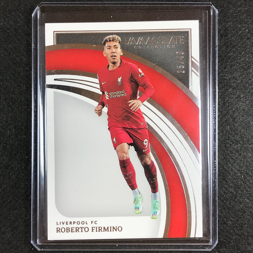 2022-23 Immaculate Roberto Firmino Base Silver 25/49