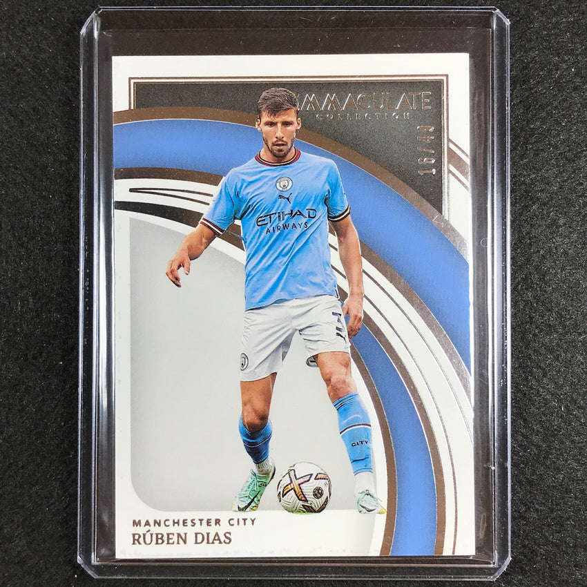 2022-23 Immaculate Ruben Dias Base Silver 16/49