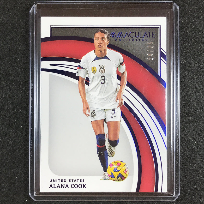 2022-23 Immaculate Alana Cook Base Sapphire 24/25