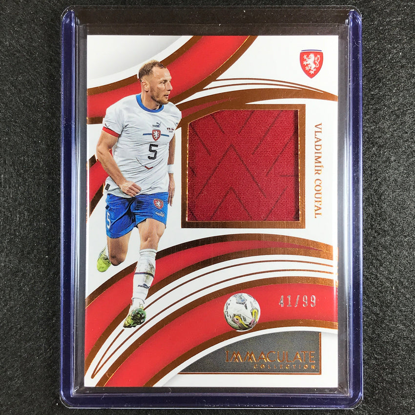 2022-23 Immaculate Vladimir Coufal Brilliance Jersey Relic Bronze 41/99
