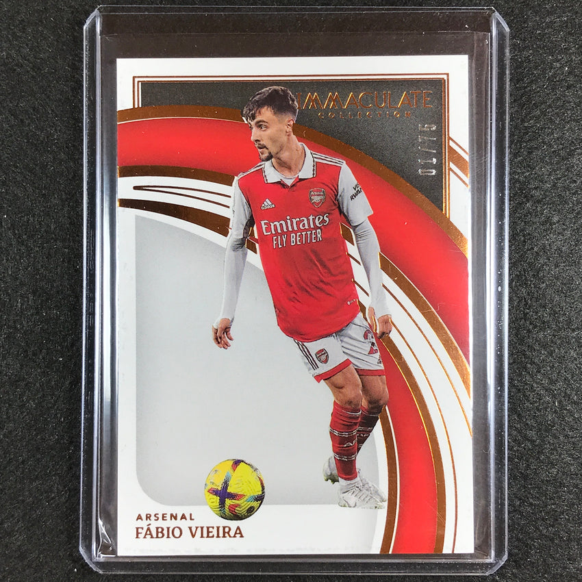 2022-23 Immaculate Fabio Vieira Base Bronze 1/75