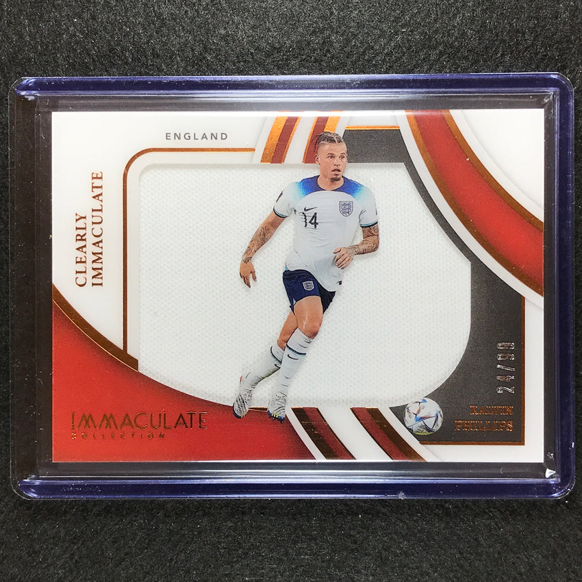 2022-23 Immaculate Kalvin Phillips Clearly Immaculate Jersey Relic Bronze 24/99