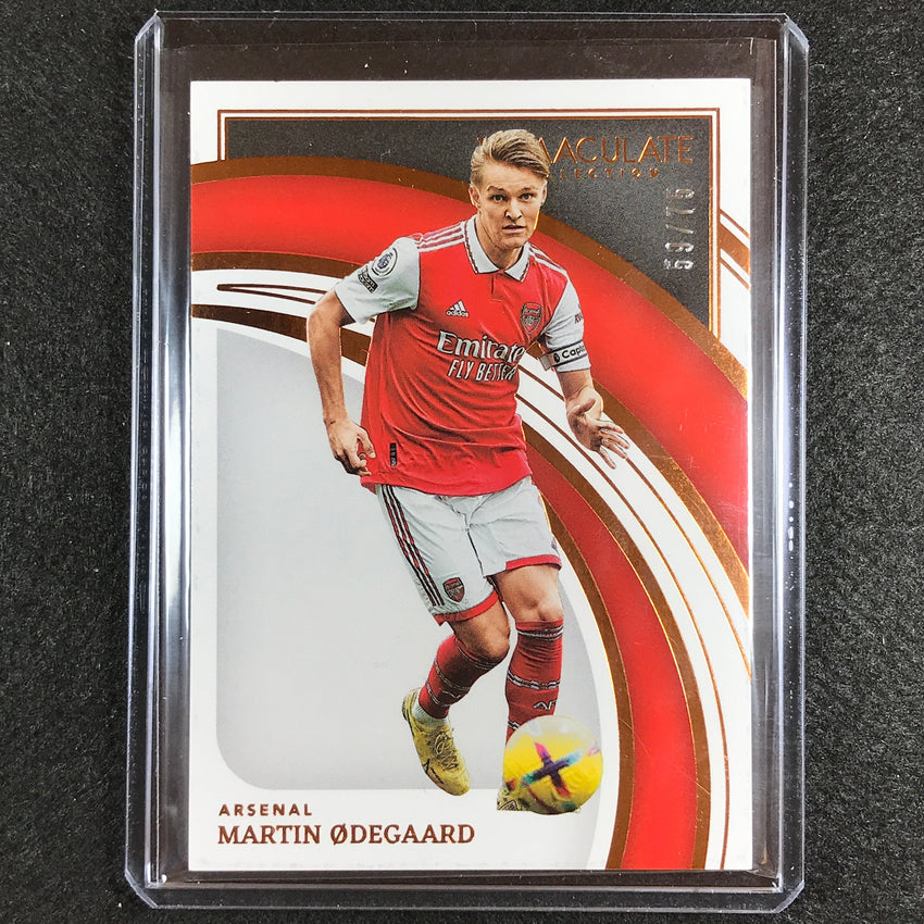 2022-23 Immaculate Martin Odegaard Base Bronze 59/75