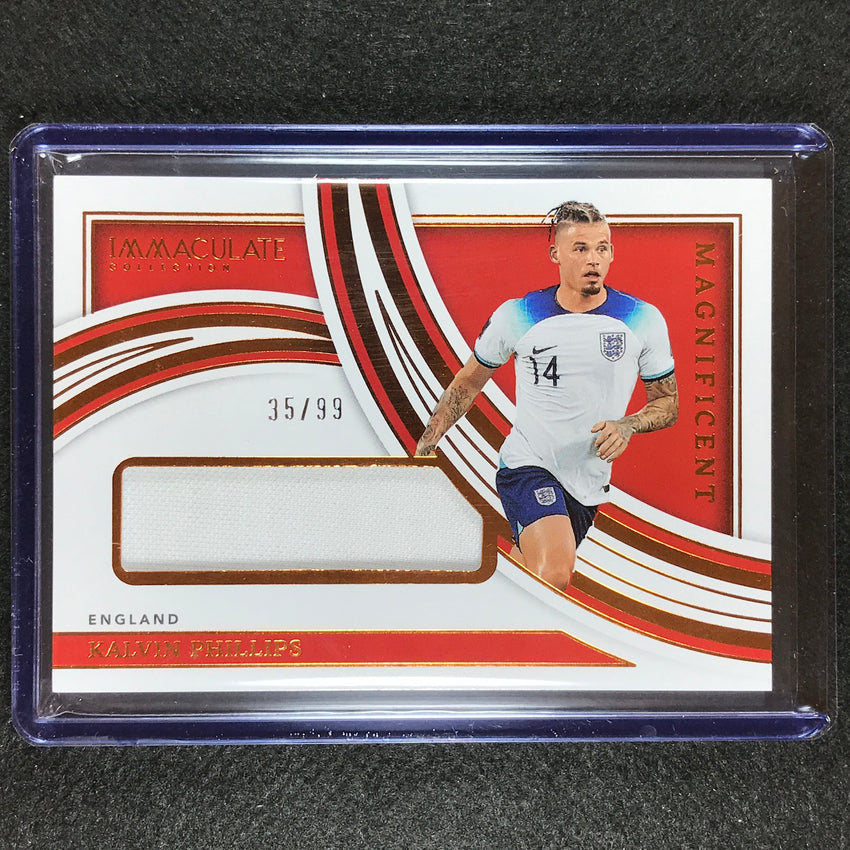 2022-23 Immaculate Kalvin Phillips Magnificent Memorabilia Jersey Relic 35/99