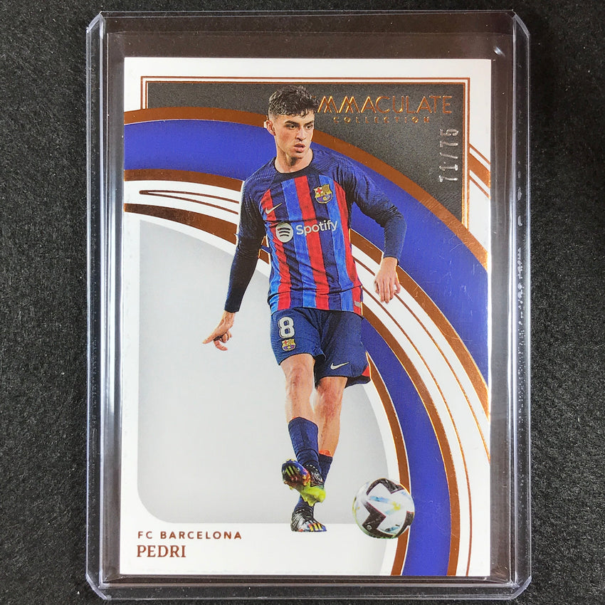 2022-23 Immaculate Pedri Base Bronze 71/75