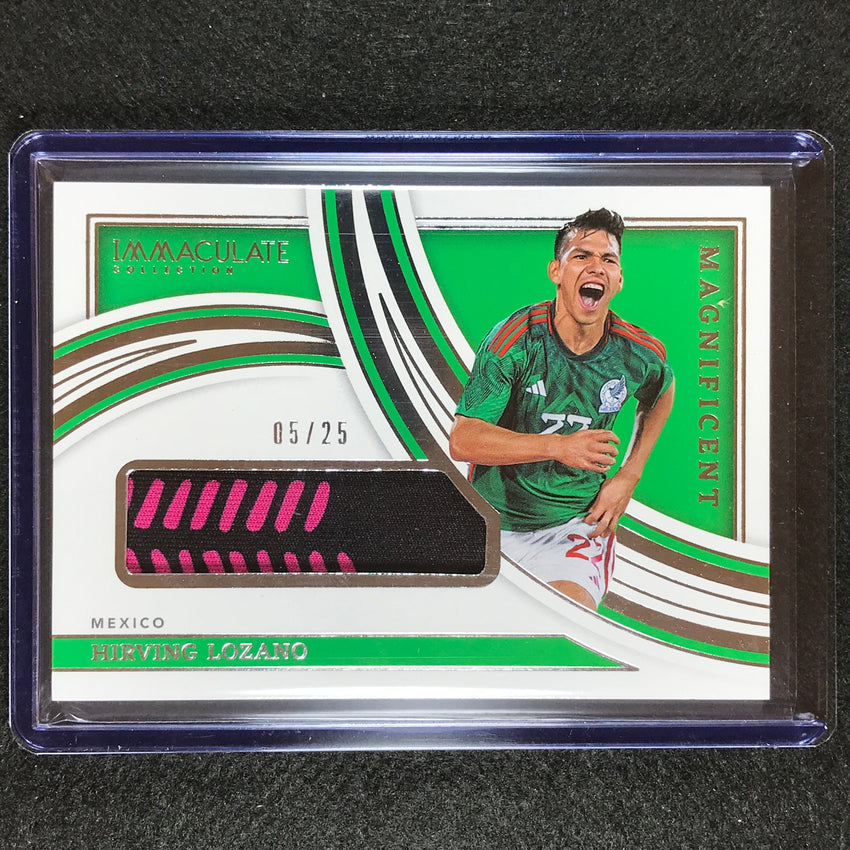 2022-23 Immaculate Hirving Lozano Magnificent Memorabilia Jersey Relic 5/25
