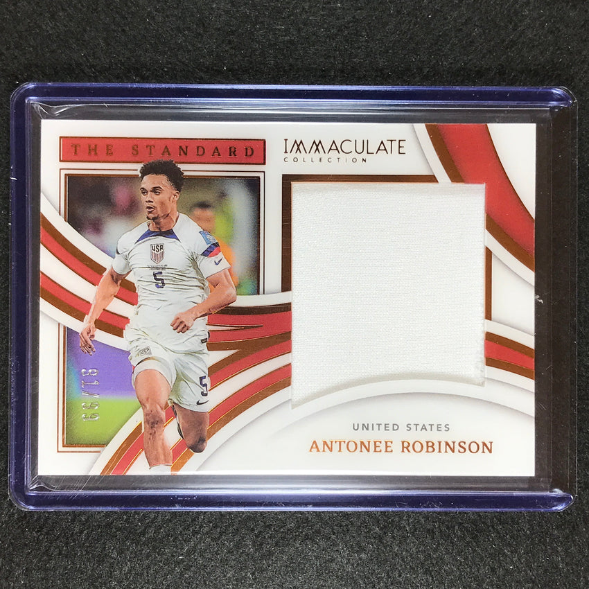 2022-23 Immaculate Antonee Robinson The Standard Jersey Relic Bronze 91/99