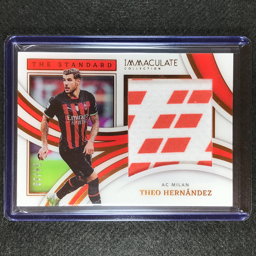 2022-23 Immaculate Theo Hernandez The Standard Jersey Relic Bronze 94/99
