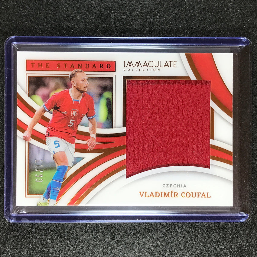 2022-23 Immaculate Vladimir Coufal The Standard Jersey Relic Bronze 11/99