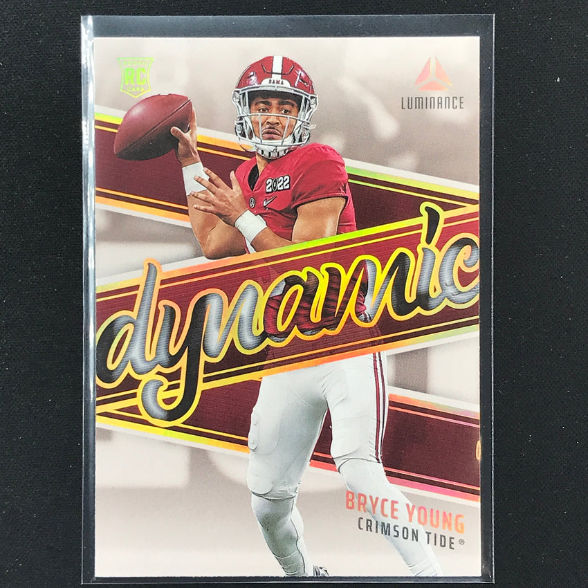 2023 Luminance Nfl Bryce Young Dynamic Rookies Base No 1