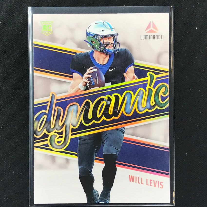 2023 Luminance Nfl Will Levis Dynamic Rookies Base No 3