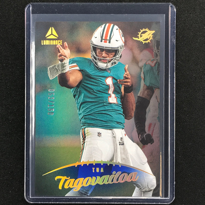 2023 Luminance Nfl Tua Tagovailoa Vertical Blue /150 No 61