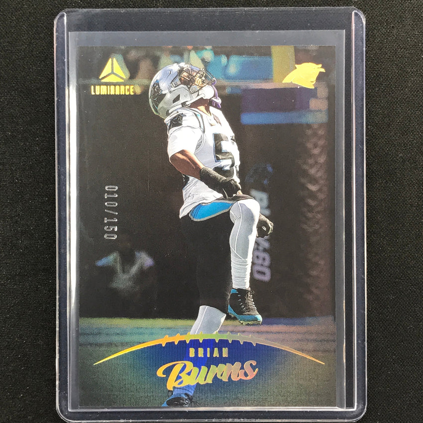 2023 Luminance Nfl Brian Burns Vertical Blue /150 No 71