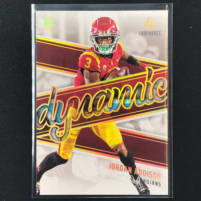 2023 Luminance Nfl Jordan Addison Dynamic Rookies Base No 12