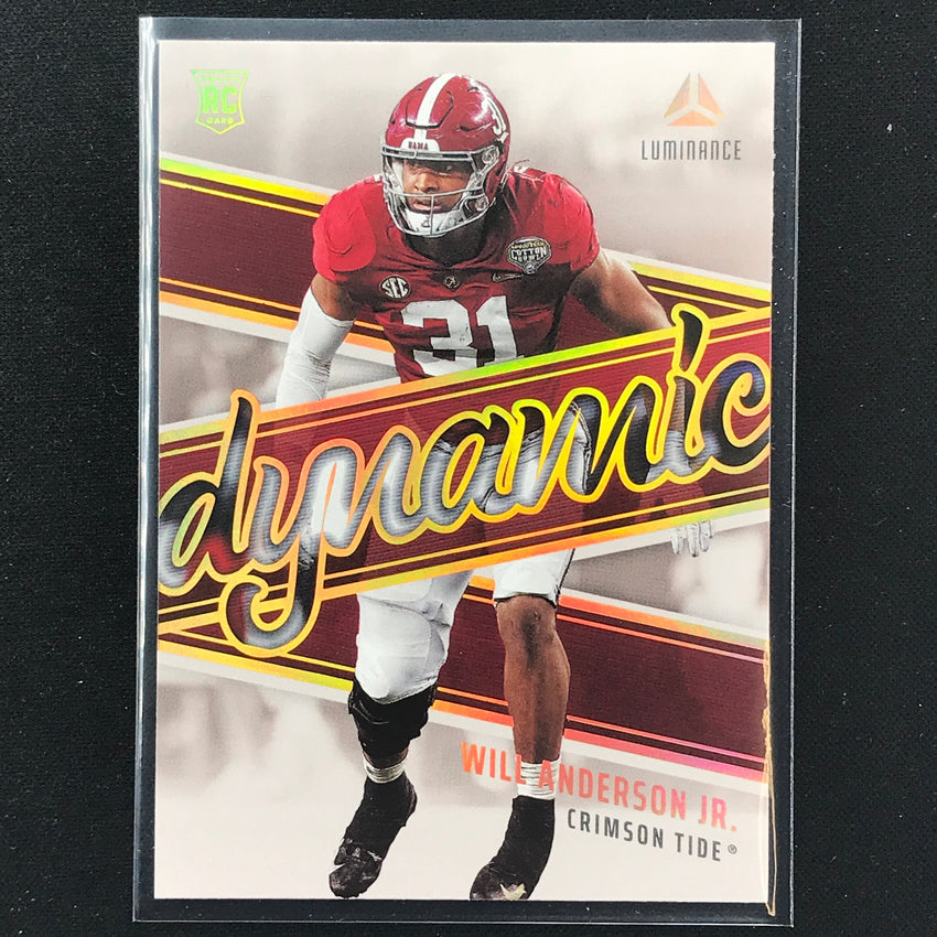 2023 Luminance Nfl Will Anderson Jr. Dynamic Rookies Base No 14