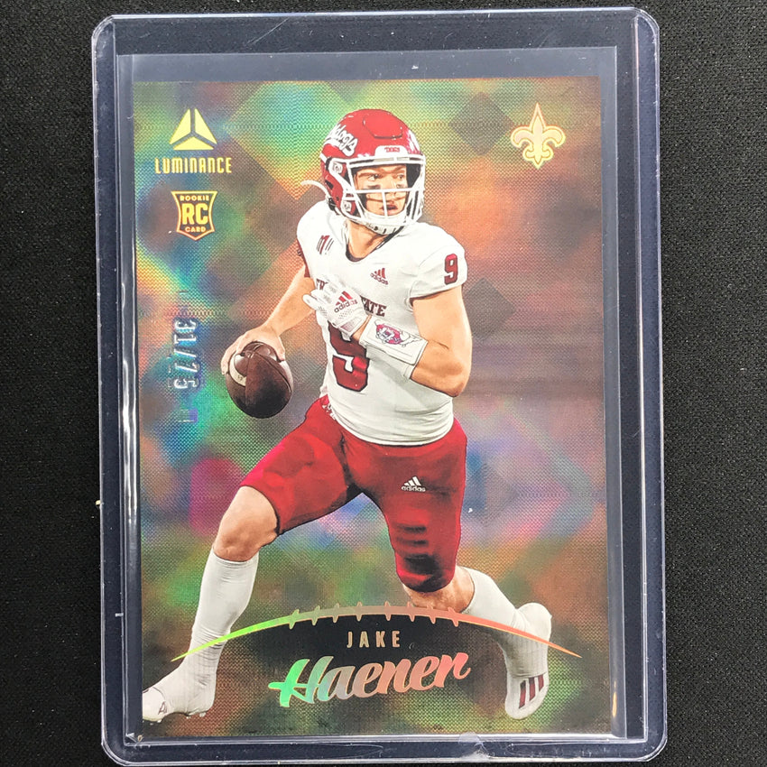 2023 Luminance NFL JAKE HAENER Rookie Vertical Black 31/75 #120