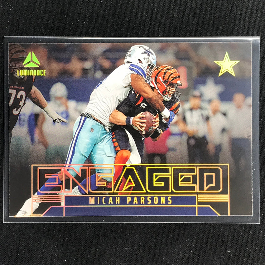 2023 Luminance NFL MICAH PARSONS Engaged Base #2