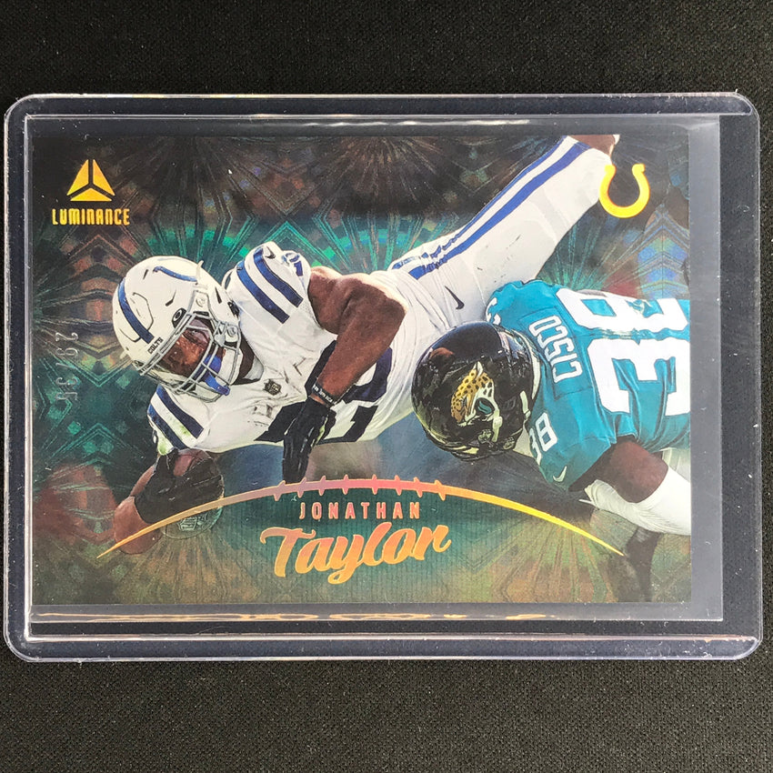 2023 Luminance Nfl Jonathan Taylor Horizontal Teal 29/35
