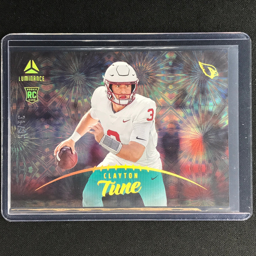 2023 Luminance Nfl Clayton Tune Rookie Horizontal Teal 31/35
