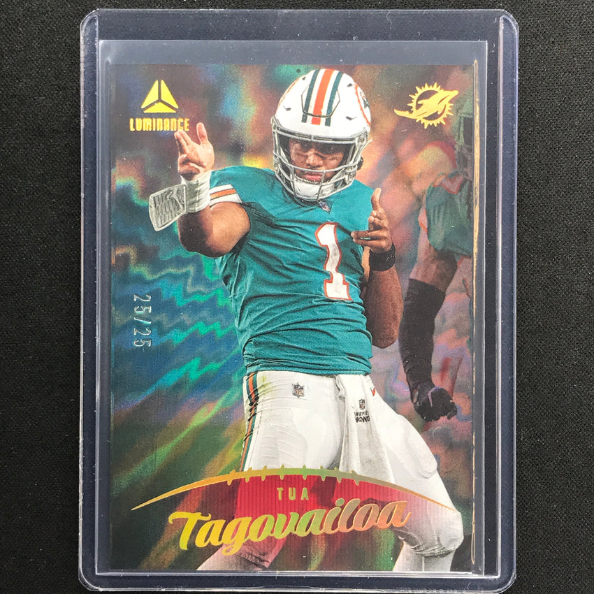 2023 Luminance Nfl Tua Tagovailoa Vertical Red 25/25