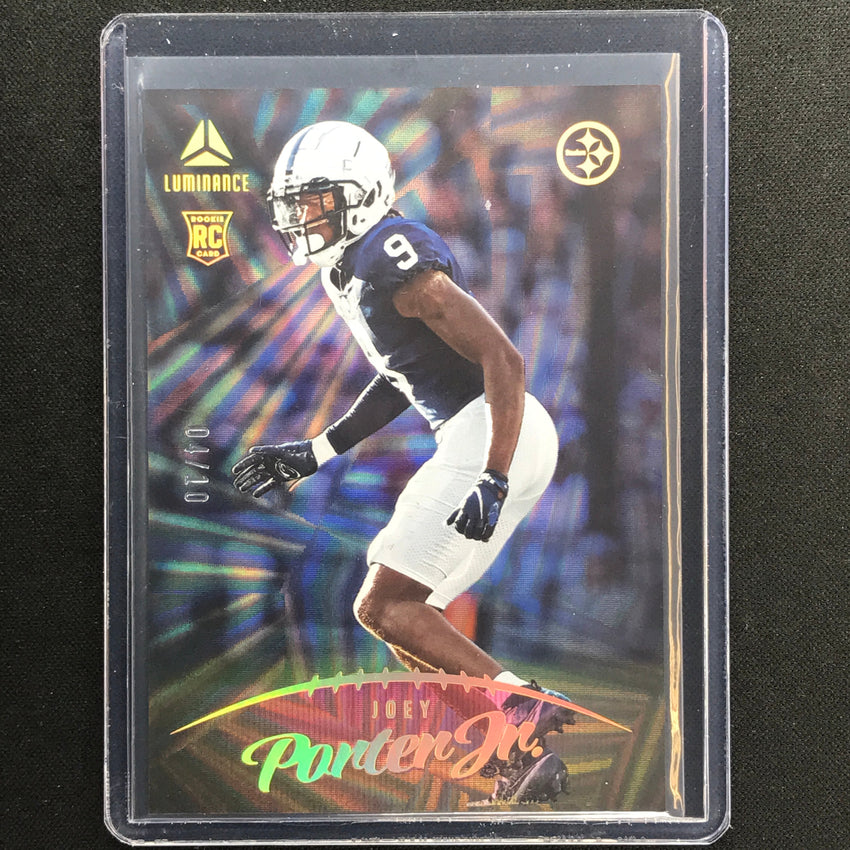 2023 Luminance Nfl Joey Porter Jr. Rookie Vertical Pink 4/10