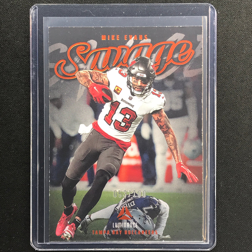 2023 Luminance Nfl Mike Evans Savage Orange 53/100