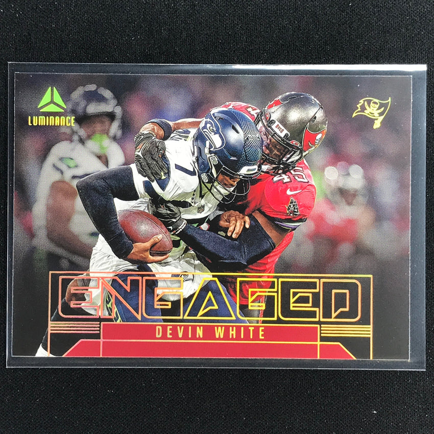 2023 Luminance NFL DEVIN WHITE Engaged Base #7