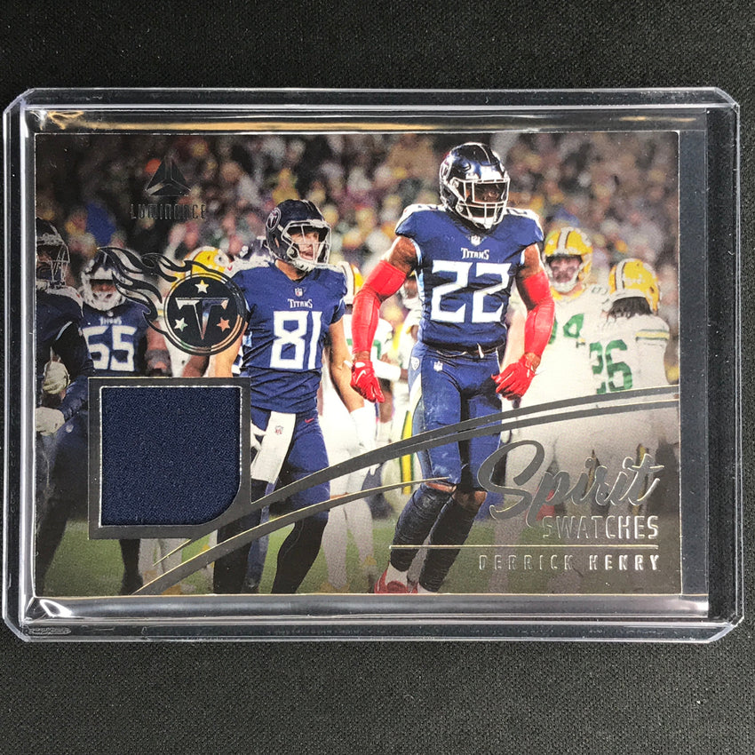 2023 Luminance Nfl Derrick Henry Spirit Swatches Relic Jersey Silver No 8
