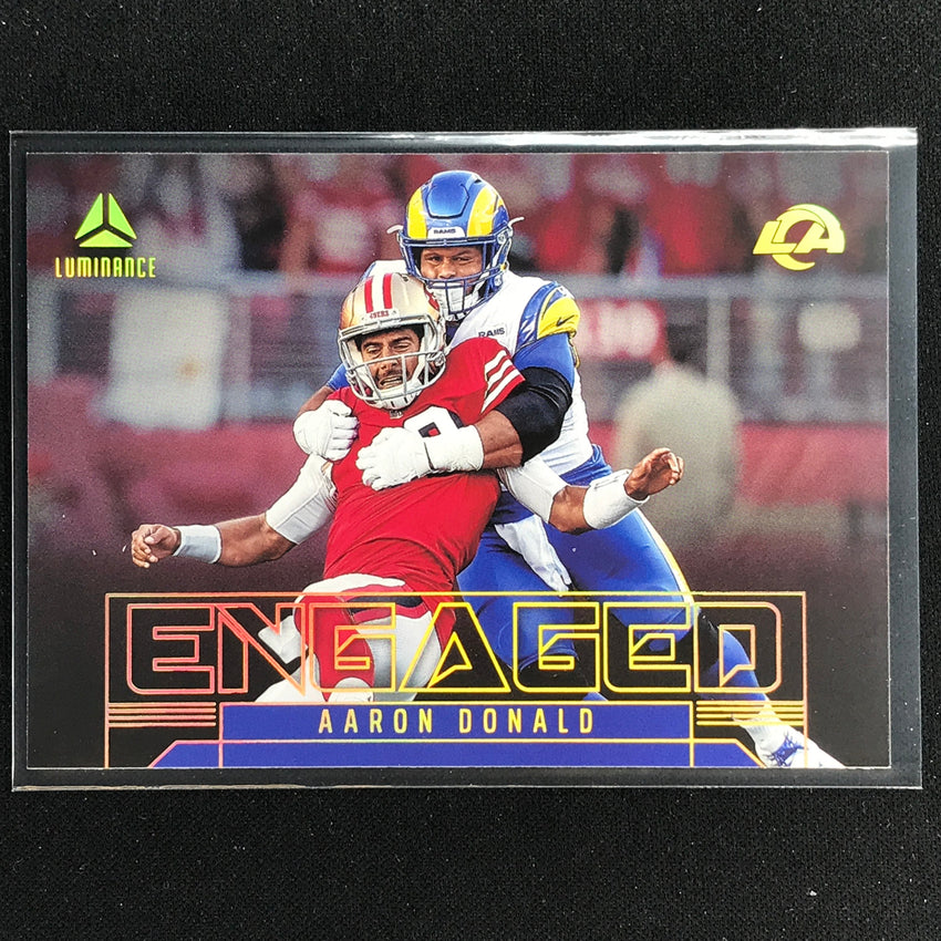 2023 Luminance NFL AARON DONALD Engaged Base #8