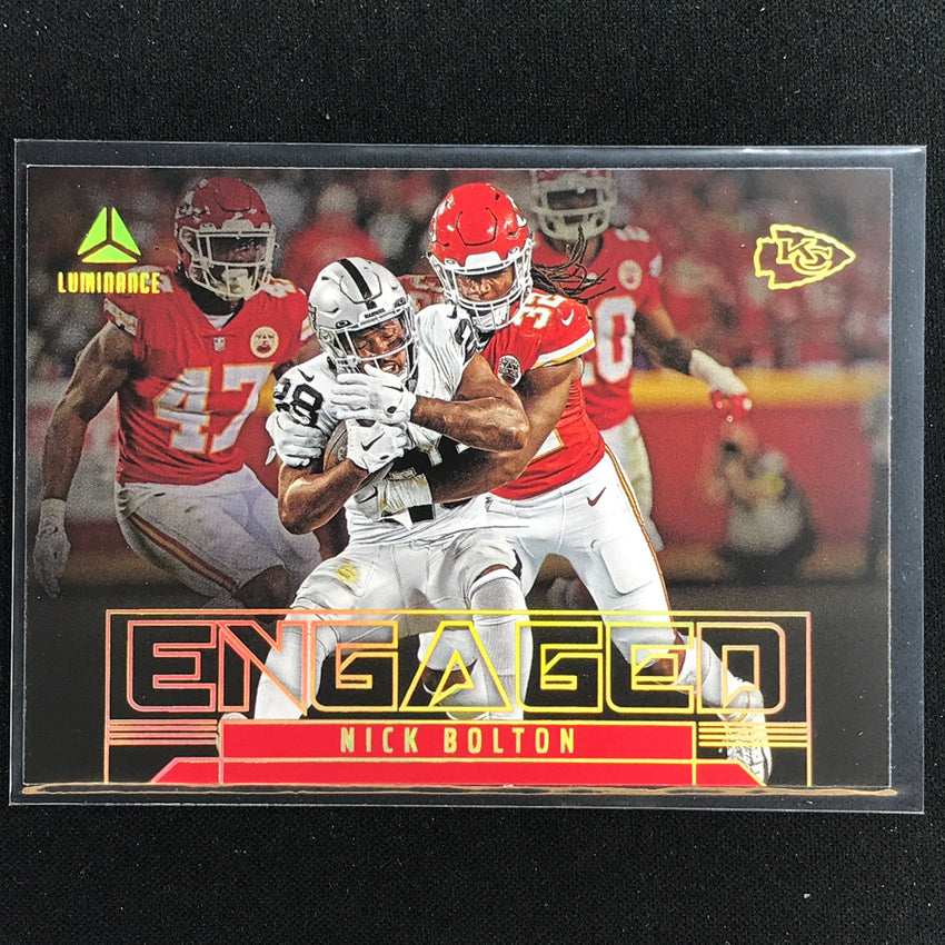 2023 Luminance Nfl Nick Bolton Engaged Base No 9