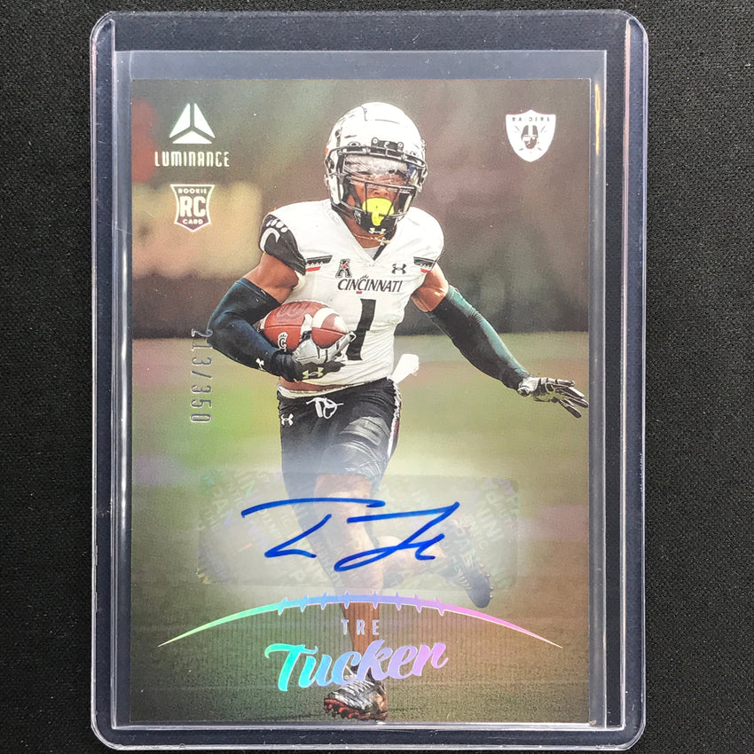 2023 Luminance Nfl Tre Tucker Rookie Vertical Auto Silver 213/350