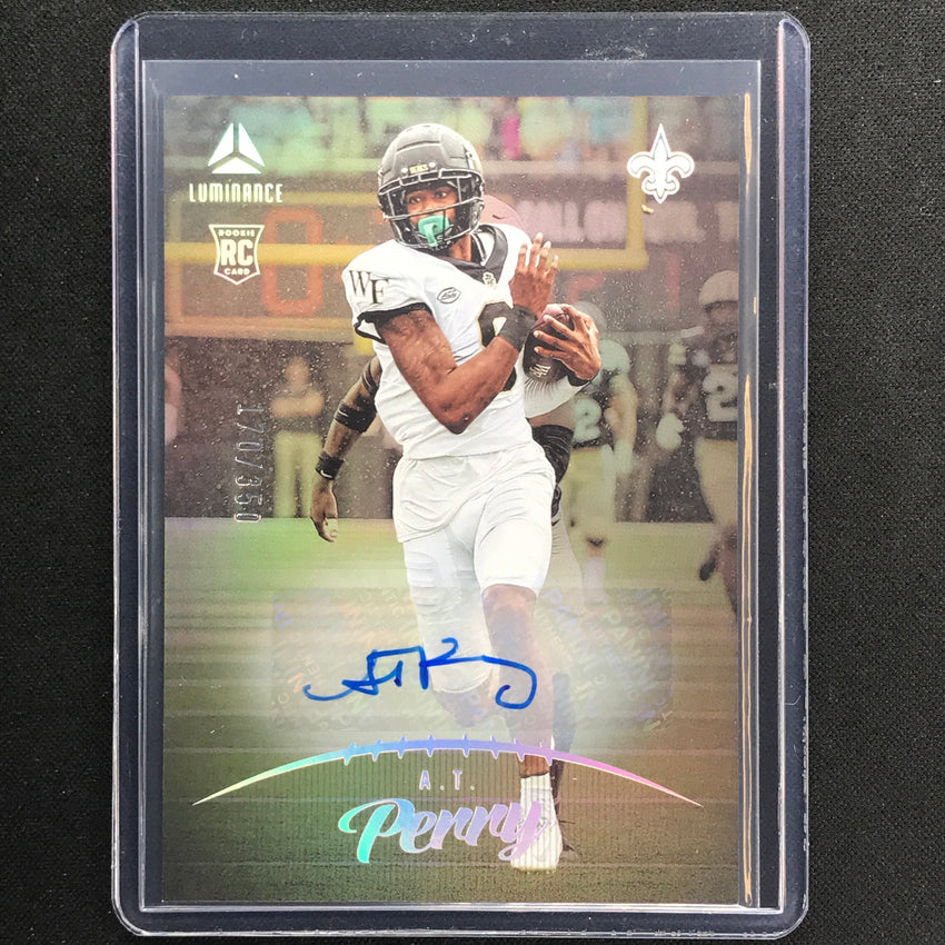 2023 Luminance Nfl A.t. Perry Rookie Vertical Auto Silver 170/350