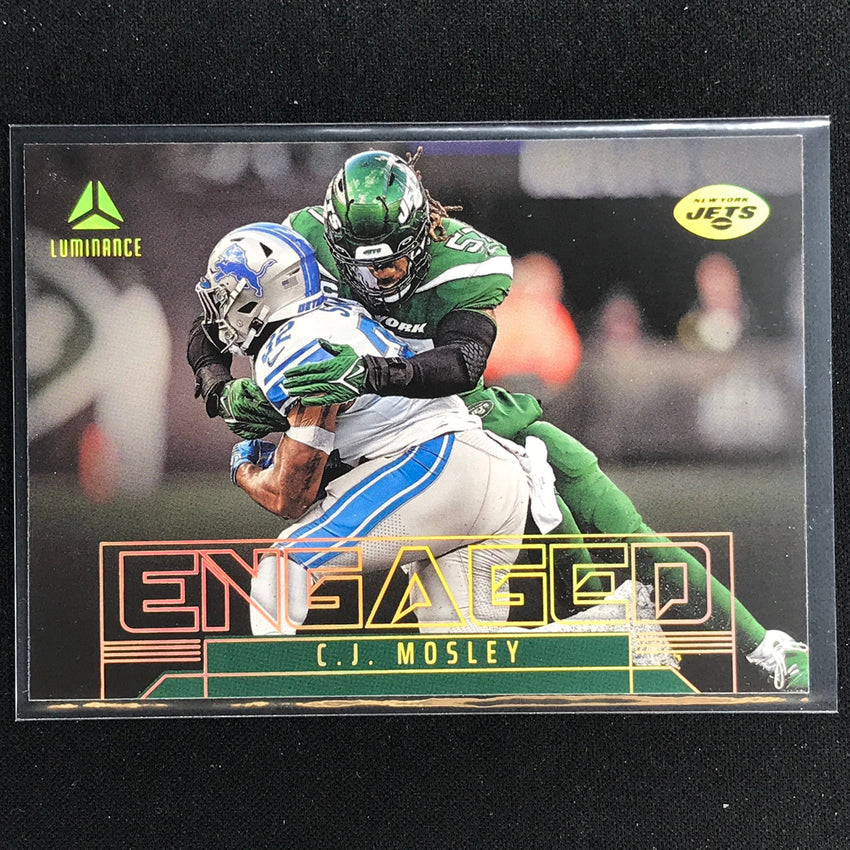 2023 Luminance NFL C.J. MOSLEY Engaged Base #10
