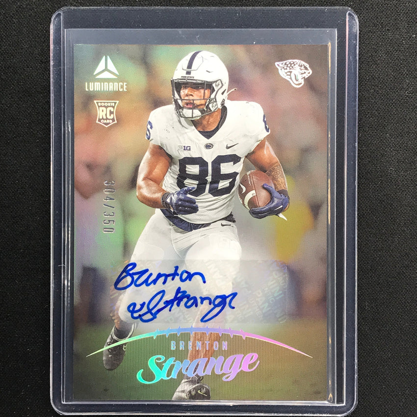 2023 Luminance Nfl Brenton Strange Rookie Vertical Auto Silver 304/350