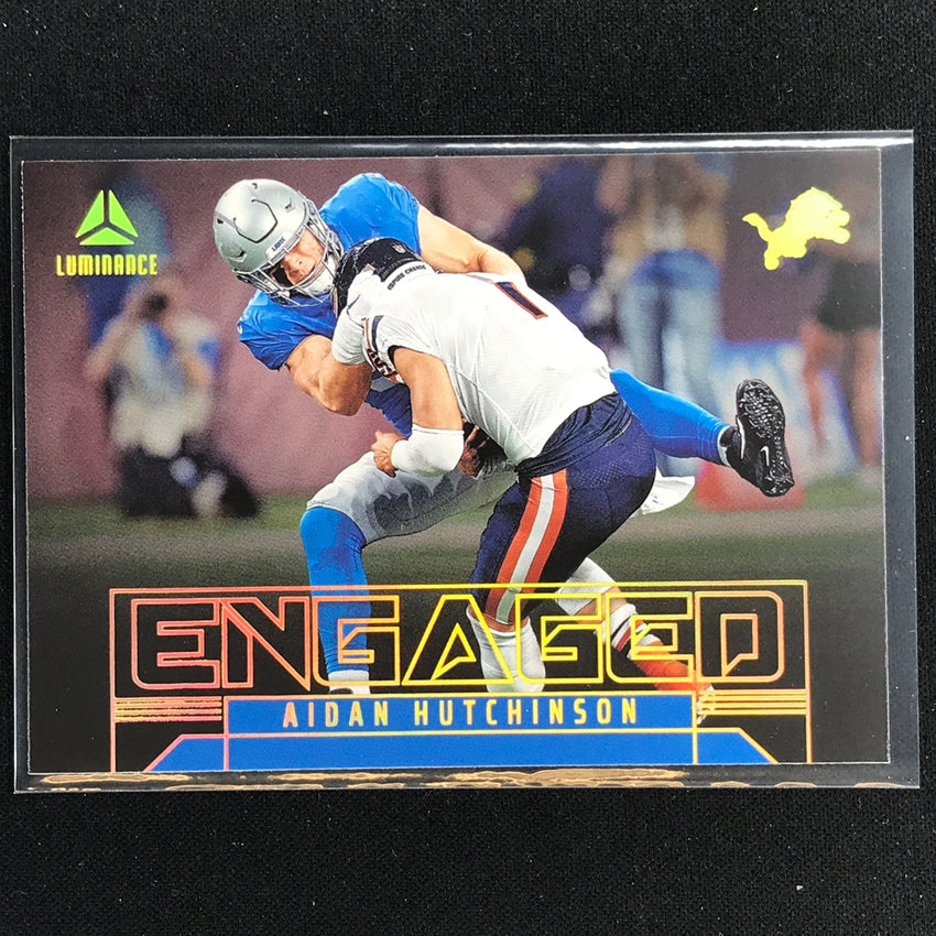 2023 Luminance Nfl Aidan Hutchinson Engaged Base No 13