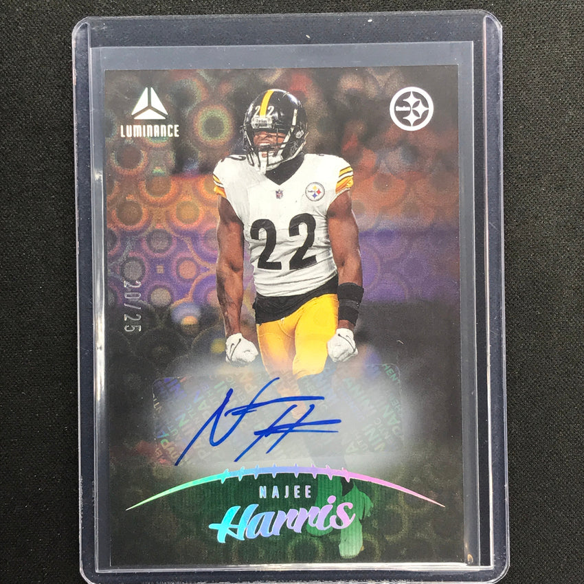2023 Luminance Nfl Najee Harris Vertical Auto Groove Green 20/25