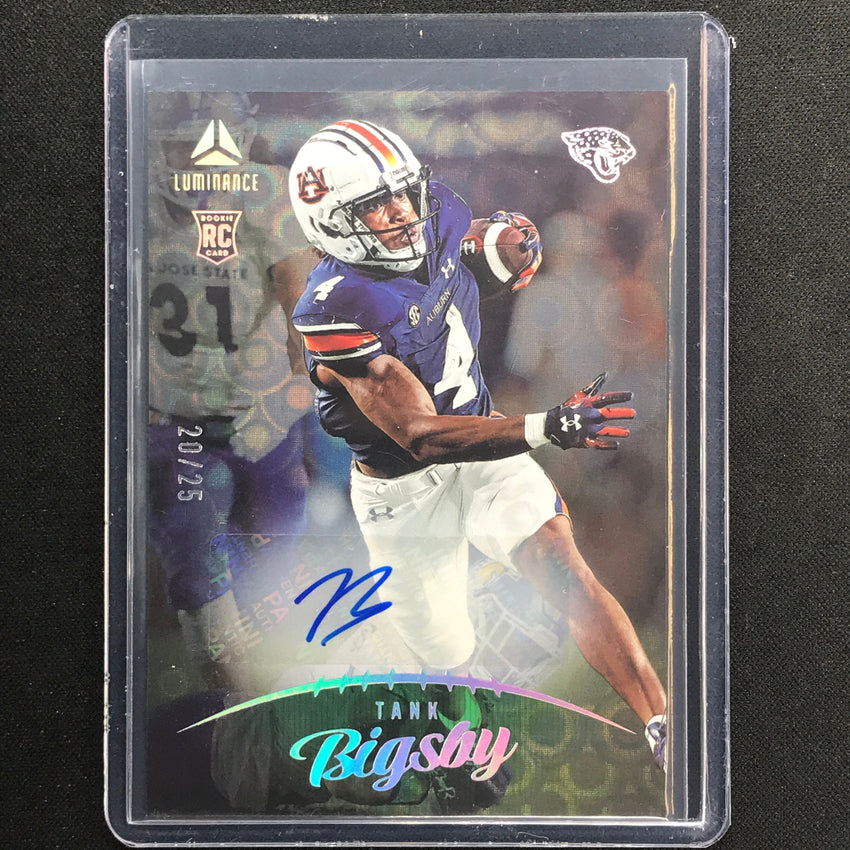 2023 Luminance Nfl Tank Bigsby Rookie Vertical Auto Groove Green 20/25