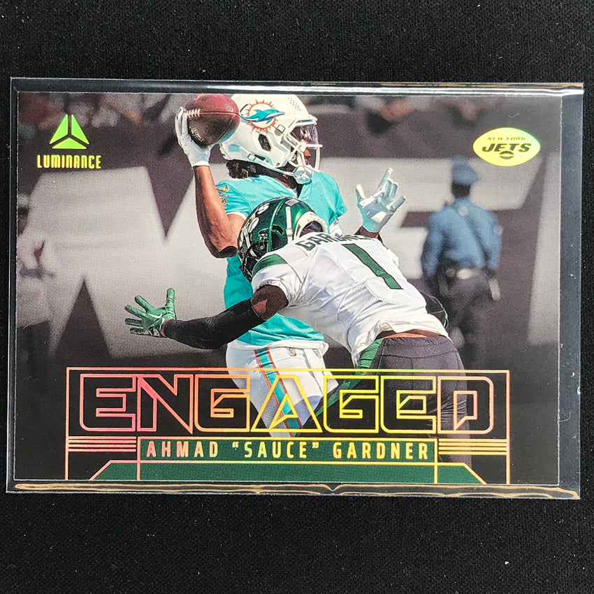 2023 Luminance Nfl Ahmad Sauce Gardner Engaged Base No 15