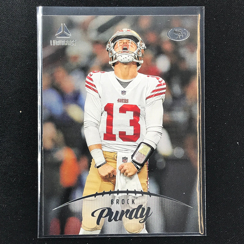 2023 Luminance Nfl Brock Purdy Base Vertical No 36