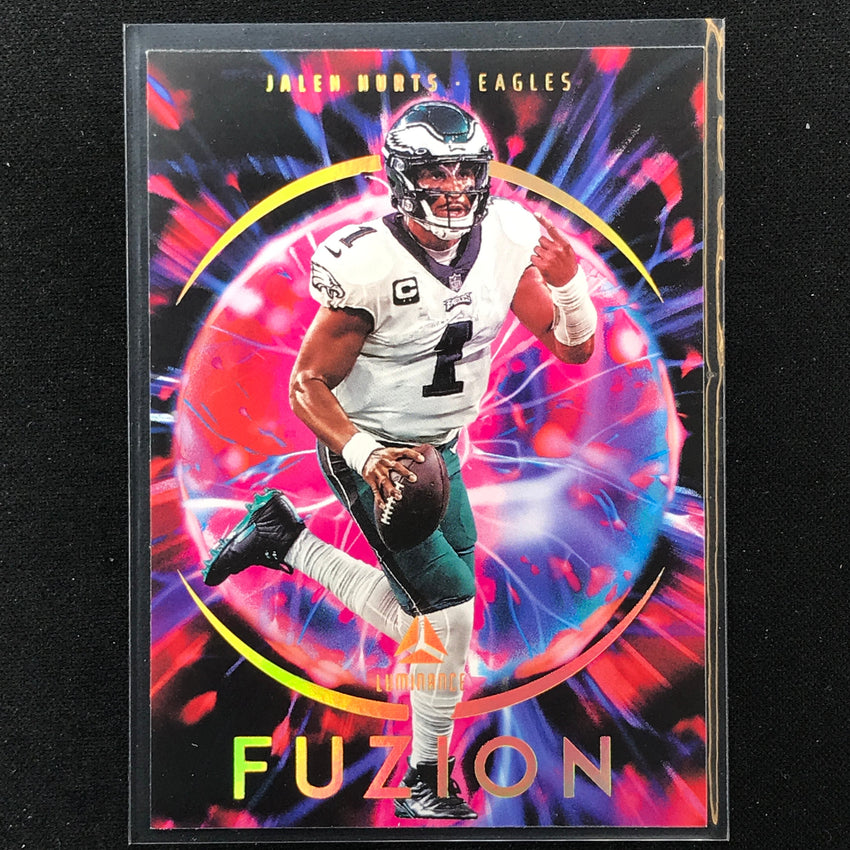 2023 Luminance Nfl Jalen Hurts Fuzion Base No 3