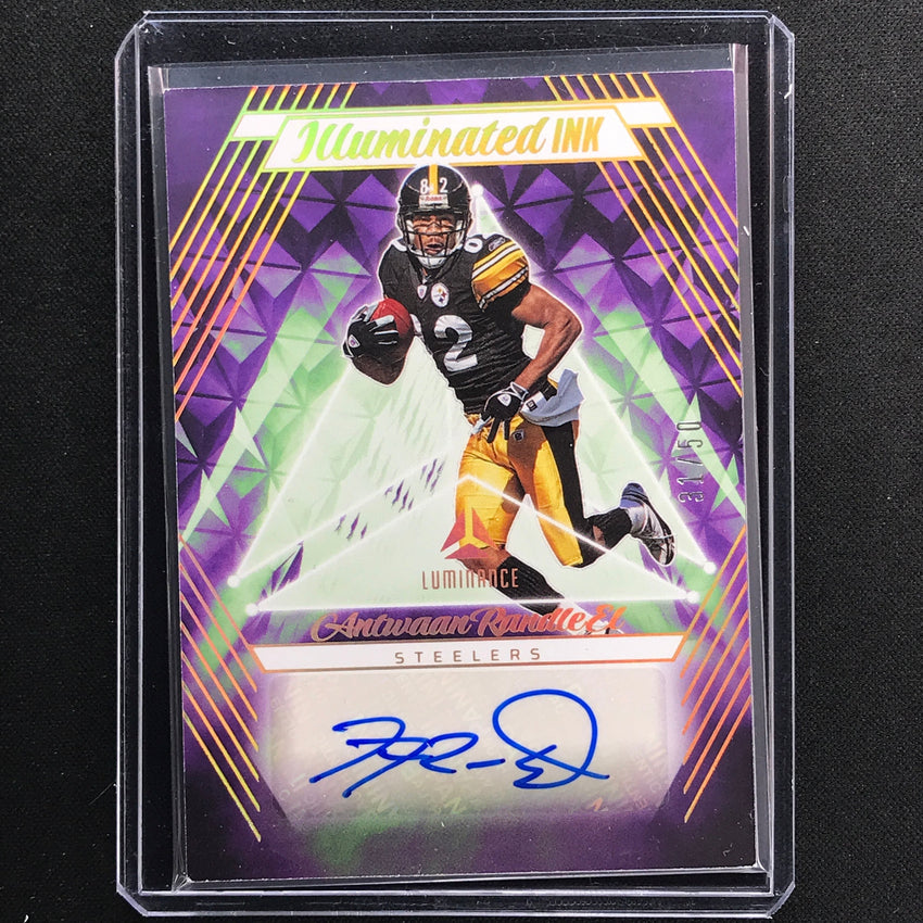 2023 Luminance Nfl Antwaan Randle El Illuminated Ink Auto Gold 31/50
