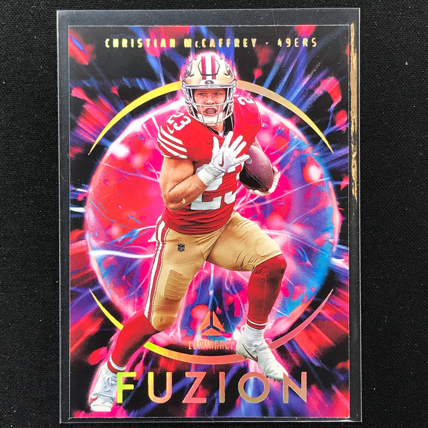 2023 Luminance Nfl Christian Mccaffrey Fuzion Base No 7